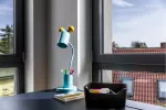 LAMPKA BIURKOWA MOUSE, 0215, max.250V, 50/60Hz, 1*E27, max.25 W, śr.8 cm, IP20, NIEBIESKI