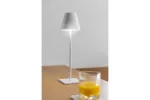 LAMPKA STOŁOWA LED FIZZI, 2,5W, 200lm, DC 5V, 1A,4000 K, BATERIA 4000 mAh, BIAŁA