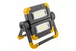 NAŚWIETLACZ WORKY LED, 2x10W COB, 1200lm, 6400K, POWERBANK 5000mAh 5V 1A, USB-C, IP44