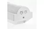 CZUJNIK RUCHU CR-23 PET, max.1200W, AC220-240V, KĄT DZIAŁANIA 120*, ZASIĘG 12m, IP65