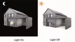 STEINEL Oprawa solarna LED 0,03W Steinel XSolar LH-N z czujnikiem szlachetna stal