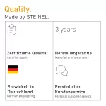 STEINEL Oprawa LED 7,5W Steinel L 240 LED z czujnikiem stal szlachetna