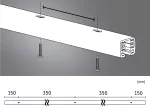 PAULMANN Szynoprzewód URail system 1m 230V biały mat / metal