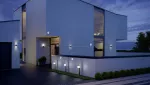 STEINEL Oprawa ogrodowa 9,5W Steinel GL 80 LED iHF srebrna