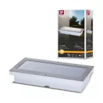 Oprawa wpuszczana ARON LED solar 40lm czujnik zmierzchu 20x10cm 3000K IP67 metal