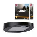 PAULMANN Oprawa elewacyjna solar RYSE LED 3000K 30lm z czujnikiem ruchu + zmierzchu IP44 antracyt