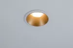 PAULMANN Oprawa do wbudowania COLE COIN LED 3-STEP DIM 1x6W 470lm 2700K IP44 230V biały / złoty-matowy