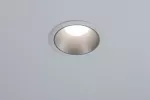 PAULMANN Oprawa do wbudowania COLE COIN LED 3-STEP DIM 1x6W 470lm 2700K IP44 230V biały / srebrny matowy