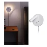 PAULMANN Oprawa ścienna TABARI LED 4.4W 3000K 1x300lm i 1x160lm 230V biały / chrom / metal