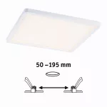 PAULMANN Plafoniera VariFit AREO LED DIM 16W 1400lm 2000-4000K 230x230mm IP44 230V biały matowy / tworzywo sztuczne
