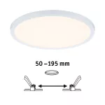 PAULMANN Plafoniera VariFit AREO LED DIM SM Zigbee 16W 1400lm 3000-6500K okrągła 230mm IP44 230V biały matowy / tworzywo sztuczne