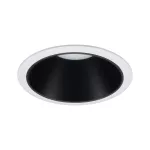 PAULMANN Oprawa do wbudowania COLE GU10. max. 10W 88mm 230V biały matowy/ czarny matowy