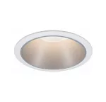 PAULMANN Oprawa do wbudowania COLE GU10. max. 10W 88mm 230V biały matowy/ srebrny matowy