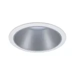 PAULMANN Oprawa do wbudowania COLE GU10. max. 10W 88mm 230V biały matowy/ srebrny matowy