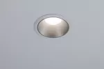 PAULMANN Oprawa do wbudowania COLE GU10. max. 10W 88mm 230V biały matowy/ srebrny matowy