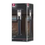 PAULMANN Oprawa ogrodowa CLASSIC max.15W E27 IP44 230V ciemnoszara