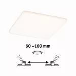 PAULMANN HomeSpa Panel Veluna VariFit IP44 15W regulacja temperatury Zigbee 185x185mm