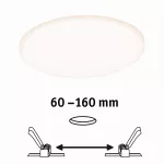 PAULMANN HomeSpa Panel Veluna VariFit IP44 15W regulacja temperatury Zigbee 185mm Tworzywo sztuczne