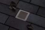 PAULMANN Oprawa dogruntowa BRICK LED 3000K 25lm z czujnikime zmierzchu 100x100mm IP68 230V aluminium