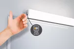 PAULMANN Oprawa ścienna LUNO LED nad lustro 8W 770lm 600mm 2700/4000/6500K IP44 230V biały / aluminium