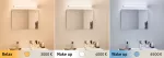 PAULMANN Oprawa ścienna LUNO LED nad lustro 8W 770lm 600mm 2700/4000/6500K IP44 230V biały / aluminium