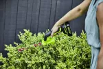 24 V nożyce do przycinania trawy i żywopłotów Greenworks G24SHTK2 zestaw ładowarka + aku 2 Ah