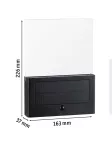 PAULMANN Oprawa elewacyjna NEDA LED numer domu 3000K 27lm + czujnik zmierzchu IP44 antracyt
