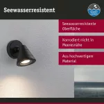 PAULMANN Oprawa elewacyjna TRIAN GU10 MAX.35W IP 44 odporny na wodę morską 230V antracyt aluminium