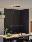 PAULMANN Lampa wisząca PURIC PANE LED 6x6,5W 1x4.5W 3-STEP DIM 2700K 230V czarny metal