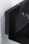 PAULMANN Oprawa ścienna DEVARA E27 max.1x40W USB C 230V czarny mat /metal