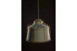 OPRAWA SUFITOWA GOA, 3574, AC220-240V, 50/60Hz, 1*E27, IP20, ŚR. 32 cm, POJEDYNCZA, NIEBIESKA