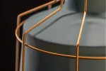 OPRAWA SUFITOWA GOA, 3574, AC220-240V, 50/60Hz, 1*E27, IP20, ŚR. 32 cm, POJEDYNCZA, NIEBIESKA
