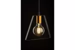 OPRAWA SUFITOWA OXALIS, 3161, AC220-240V, 50/60Hz, 1*E27, IP20, 22cmX20cm, POJEDYNCZA, CZARNA