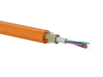 Kabel światłowodowy OS2 zewnętrzny DAC do bezpośredniego układania w ziemi, pomarańczowy SM 24J 9/125 G652D Fca PE ALANTEC