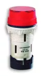 TL01X1 Lampka sygnalizacyjna kompaktowa zitegrowana, soczewka karbowana, 240 V AC, Czerwona