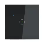 Włącznik podtynkowy pojedynczy Wi-Fi Tuya Smart Home, czarny