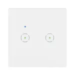 Włącznik podtynkowy podwójny Wi-Fi Tuya Smart Home, biały