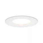 PAULMANN Oprawa do wbudowania NOVA COIN LED stała 6W 470lm 78mm 2700K IP44 230V biały mat
