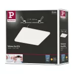 PAULMANN Panel bezramkowy Veluna VariFit IP44 20W 3000K 185x185mm Tworzywo sztuczne