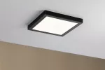 PAULMANN Plafoniera ABIA LED 22W 2200lm 300x300mm 2700K IP20 230V czarny mat / tworzywo sztuczne