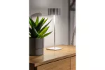 LAMPKA STOŁOWA LED AZELIA, 2,5W, 200lm, DC 5V, 1A,4000 K, BATERIA 4000 mAh, ŚCIEMNIALNA, BIAŁA