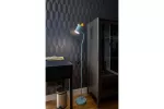LAMPA PODŁOGOWA MOUSE, 0314, max.250V, 50/60Hz, 1*E27, max.25 W, IP20, śr.8 cm, NIEBIESKA