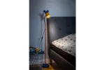 LAMPA PODŁOGOWA MOUSE, 0420, max.250V, 50/60Hz, 1*E27, max.25 W, IP20, śr.8 cm, GRANATOWO/ŻÓŁTA
