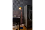LAMPA PODŁOGOWA MOUSE, 0420, max.250V, 50/60Hz, 1*E27, max.25 W, IP20, śr.8 cm, GRANATOWO/ŻÓŁTA