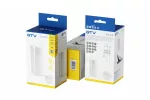 CZUJNIK RUCHU CR-23 PET, max.1200W, AC220-240V, KĄT DZIAŁANIA 120*, ZASIĘG 12m, IP65