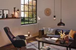 PAULMANN Neordic Nordin Lampa stołowa okrągła max.1x20W E27 230V Biały Marmur