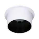 PAULMANN Oprawa do wbudowania GIL COIN LED 3-STEP DIM 6W 470lm 2700K IP44 230V biały matowy/ czarny matowy