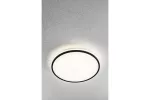 PLAFONIERA TULA LED, Ø350mm, 4000K, 24W, 1680lm, AC220-240V, 50/60 Hz, PF>0,5, IP44, CZARNA, 3y