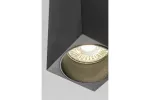OPRAWA SUFITOWA VIRGO, max. 250V, 50/60Hz, 57x57x152mm, IP20, max. 20W, KWADRATOWA, CZARNA