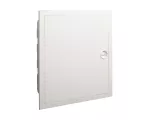 PXF 24W Plastikowa obudowa instalacyjna, płaska, białe drzwi, podtynkowa, IP40, 2 rzędy, 2x12 modułów